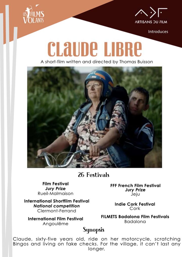 Plaquette - Claude Libre - ENG